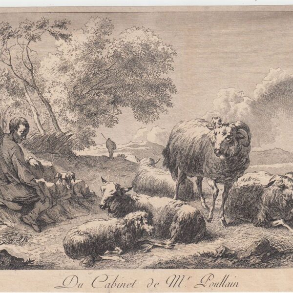 Nicolaes Berchem (1620-1683), Uomo e quadrupedi