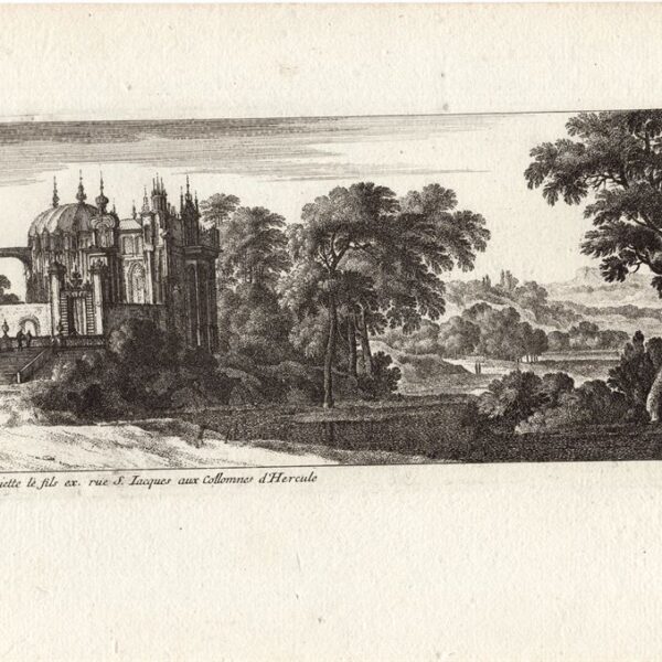 Gabriel Perelle (1604-1677), Mariette, Paesaggio, 1660