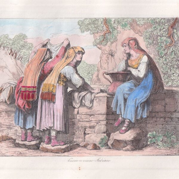 Pinelli, Ciociare vicino Subiaco, 1820