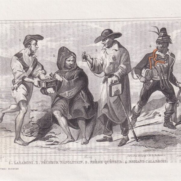 Costumi del Regno di Napoli, 1840