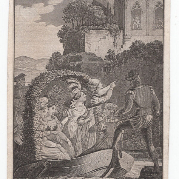 Piccola incisione del XVIII-XIX s