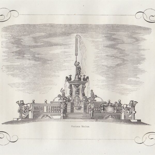 Napoli, Fontana Medina, 1855