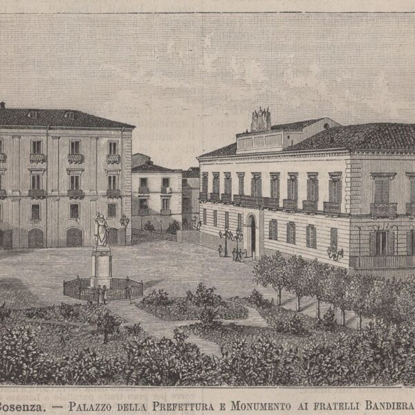 Cosenza, Palazzo della Prefettura, 1890