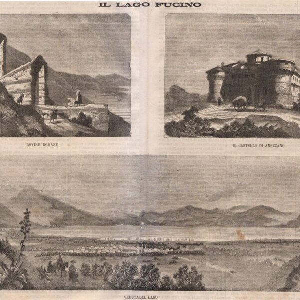 Fucino, Avezzano, 1865