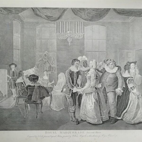 HOGARTH WILLIAM, The Royal Masquerade 1822