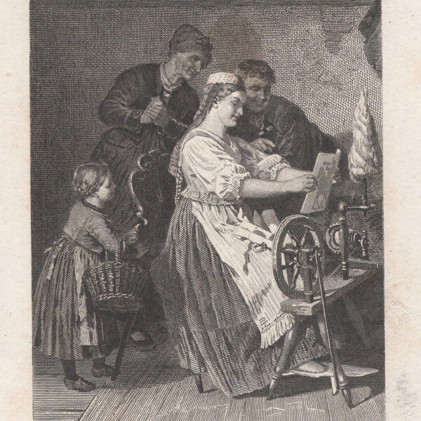 Piccola incisione del XVIII-XIX s