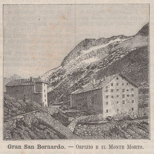 Gran San Bernardo, Ospizio, 1890