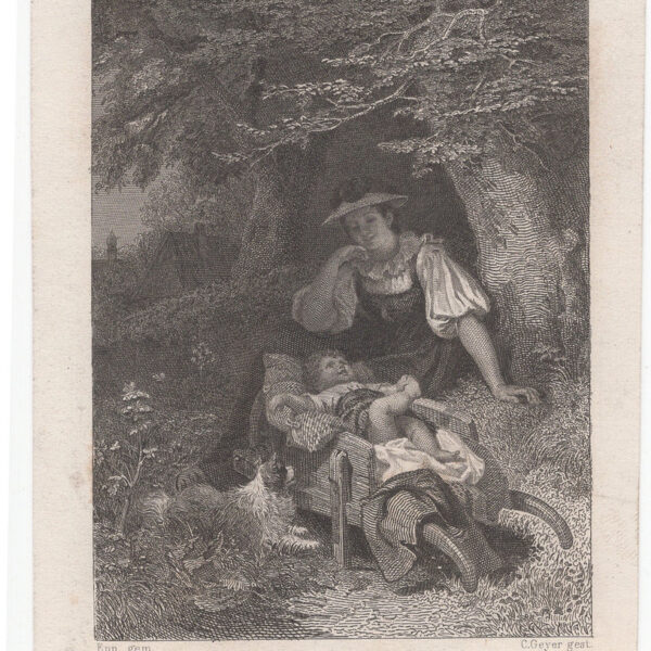 Piccola incisione del XVIII-XIX s