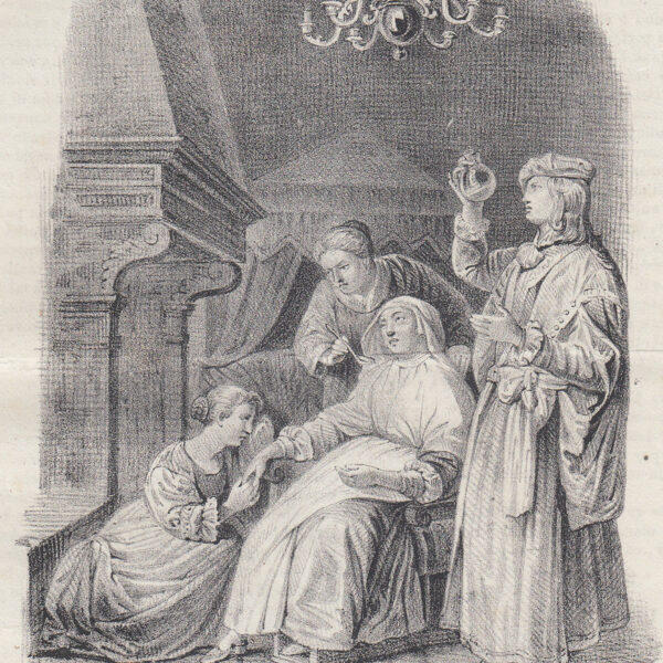 Gerardo Dow, La donna idropica, 1842