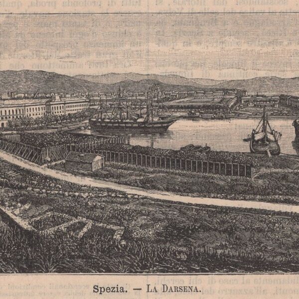 Spezia, La Darsena, 1890