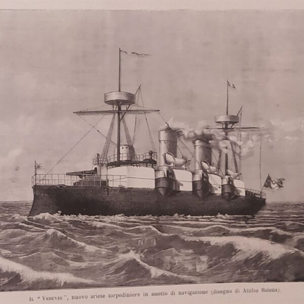 Il Vesuvio, torpediniere, 1886