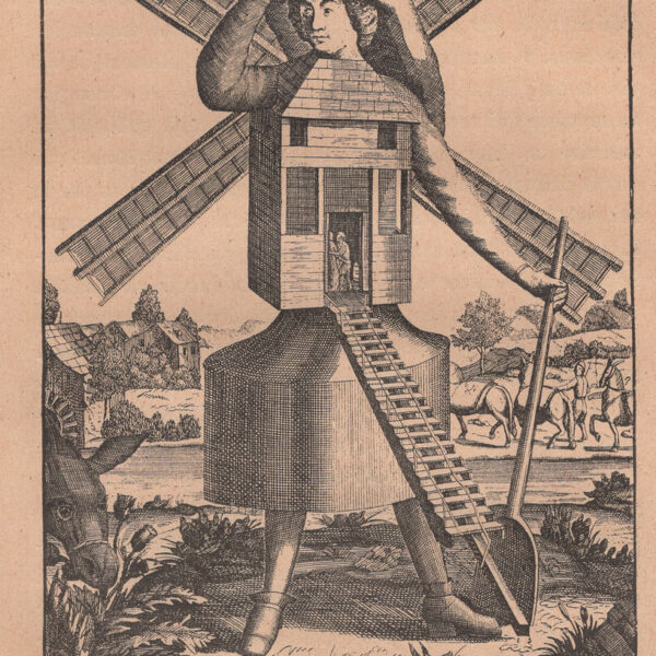 Il Mugnaio, xilografia dell'800