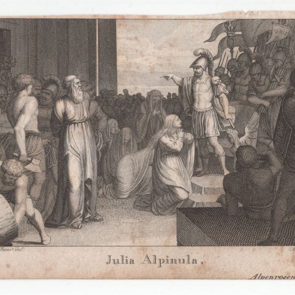 Piccola incisione del XVIII-XIX s