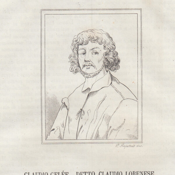 Claudio Gelée, Lorenese, 1839