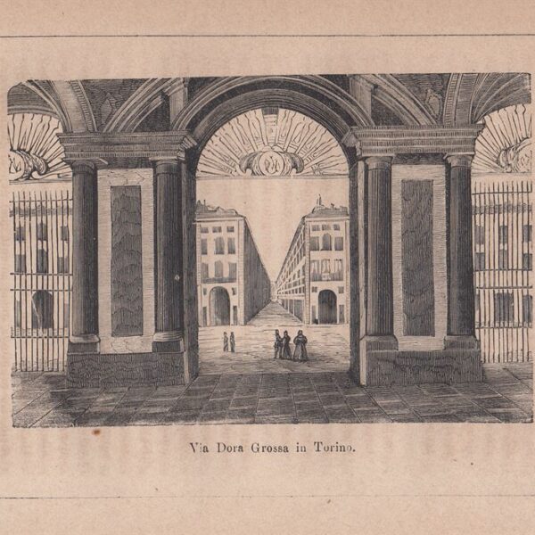 Torino, Via Dora Grossa, 1871