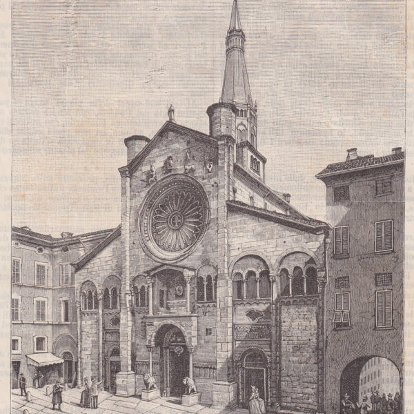 Modena, Duomo, 1890