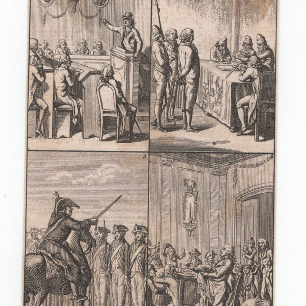 Piccola incisione del XVIII-XIX s