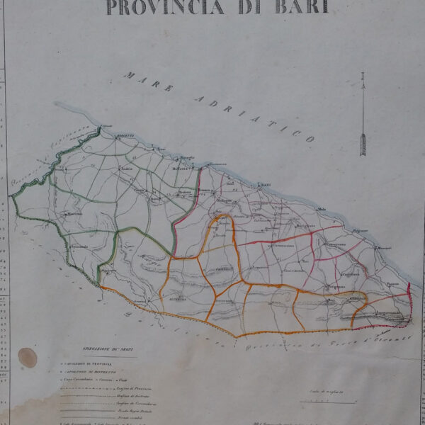 Provincia di Bari, B. Marzolla, 1832