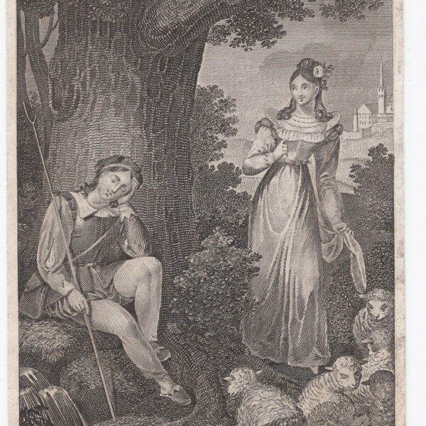 Piccola incisione del XVIII-XIX s