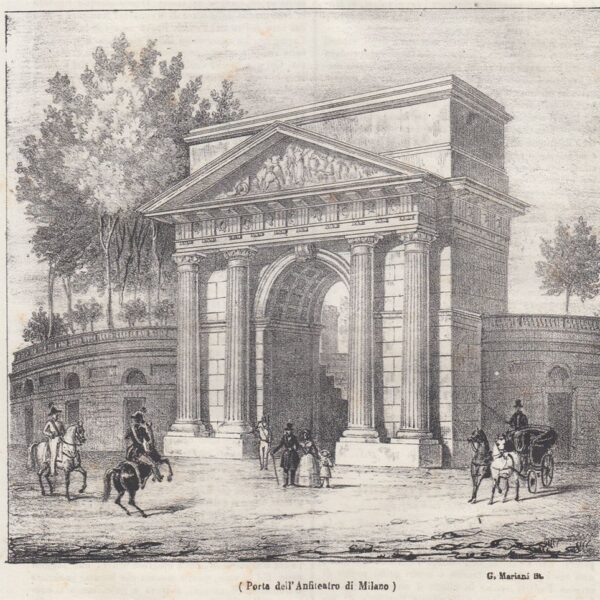 Milano, L'Anfiteatro, 1844