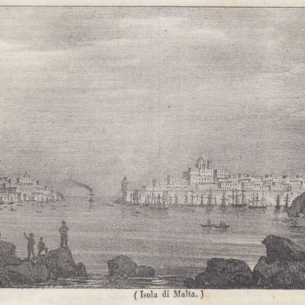 Malta, Veduta, 1838