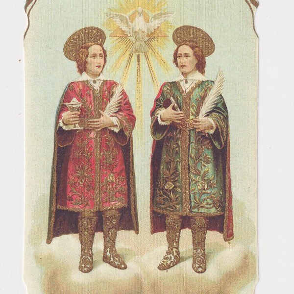 S.Cosma e S.Damiano, Santino del XX sec.