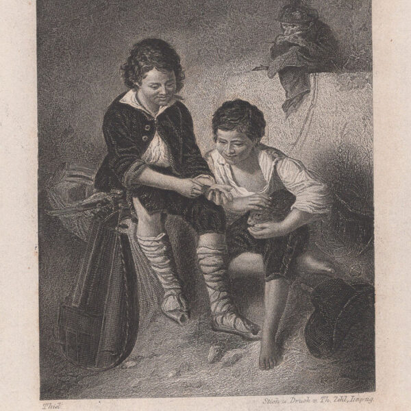 Piccola incisione del XVIII-XIX s