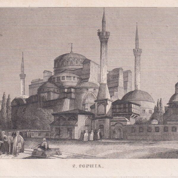 S.Sofia, S.Sophia, Istanbul, 1850