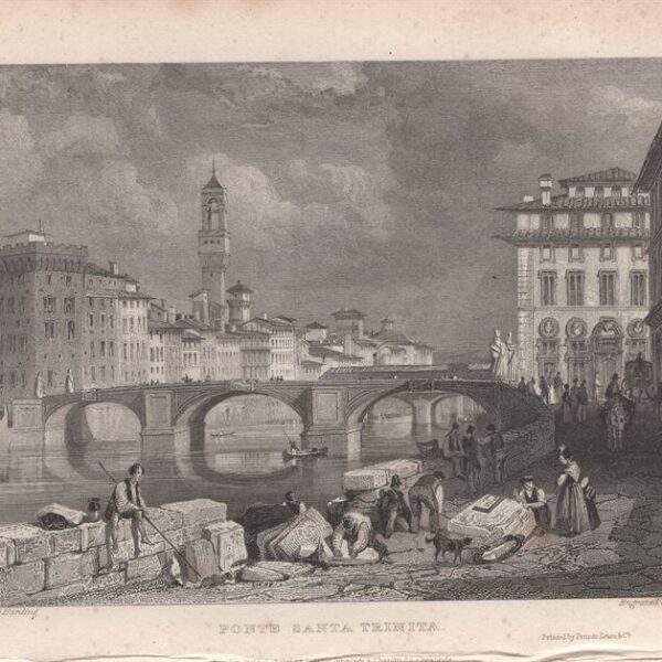 Ponte santa Trinità 1833-35