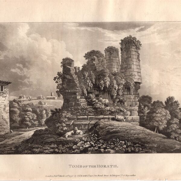 Albano, Tomba di Orazio, 1798