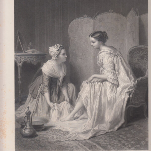 Il lavaggio dei piedi, 1850