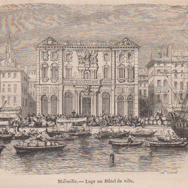 Hotel de ville. Municipio Marsiglia.