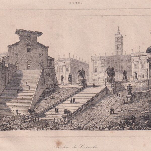 Vedute di Roma, misura cm.10x14