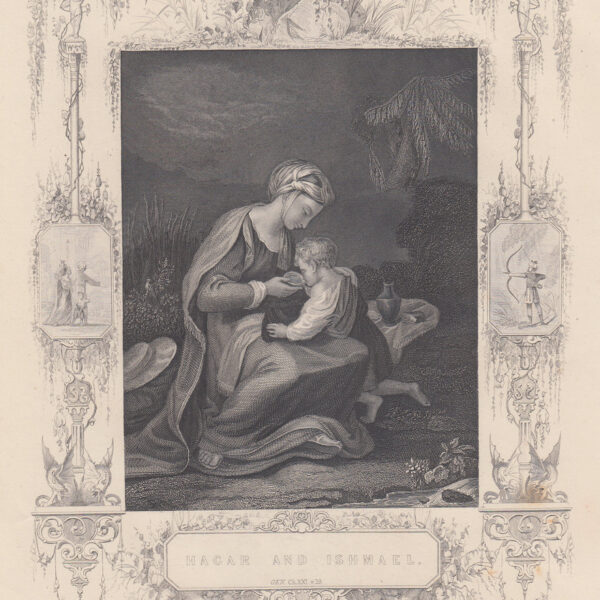 Agar e Ismaele nel deserto