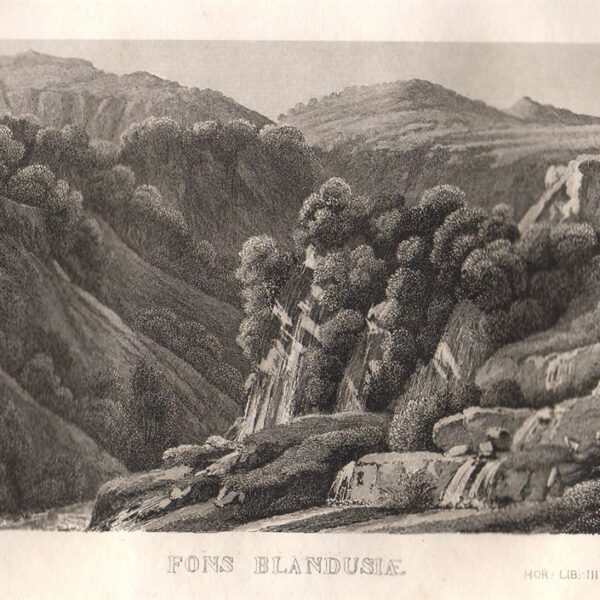 Fonte Bandusia, 1829