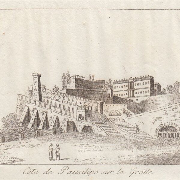 Napoli, Posillipo e la Grotta, 1824
