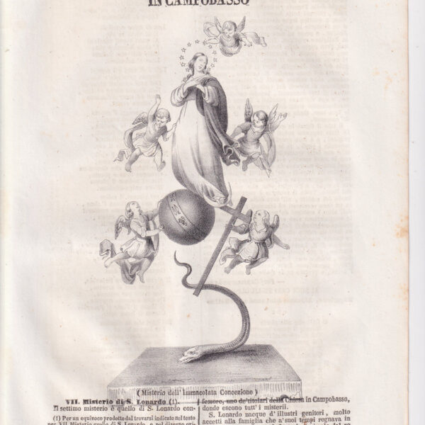 Mistero dell'Immacolata Concezione, 1856