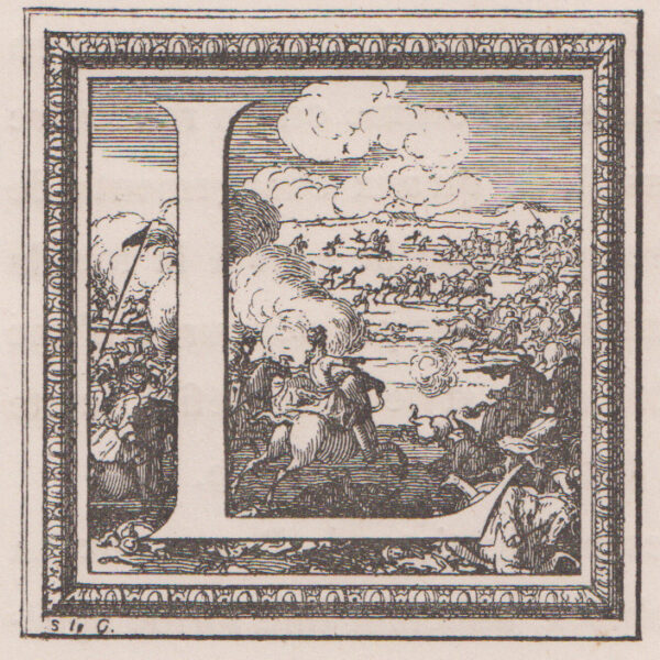 Monogramma, Lettera L, 1882