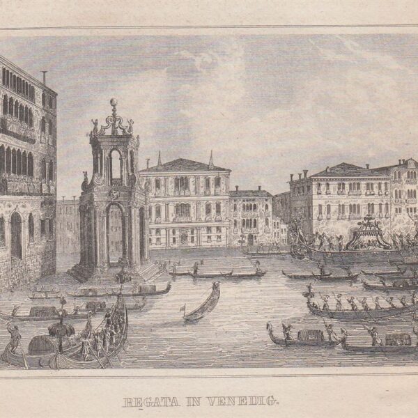 Venezia, La Regata, 1835