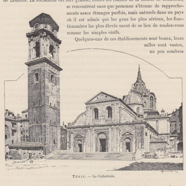 Torino, La Cattedrale, 1890