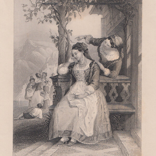 Festa in Sorrento, 1850