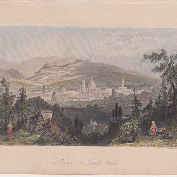 Firenze e Fiesole, 1850