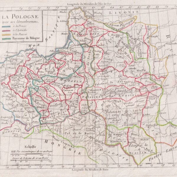 Polonia, C.F. Delamarche, 1816