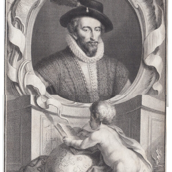 J. Houbraken, Sir Walter Ralegh, 1734