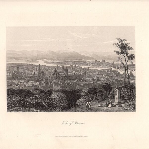 Parma, Panorama, 1850