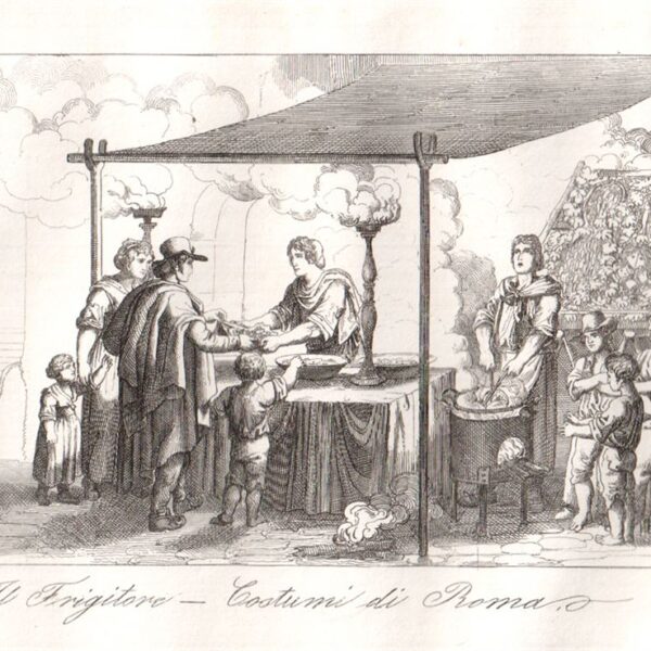 Il Friggitore, Bartolomeo Pinelli, 1840