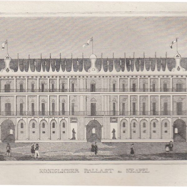 Napoli, Palazzo Reale, 1834