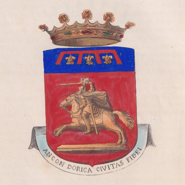 Stemma di Ancona , 1866