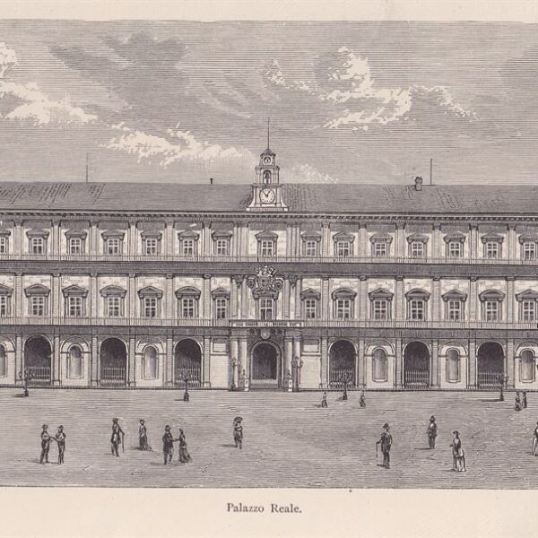 Napoli, Palazzo Reale, 1884