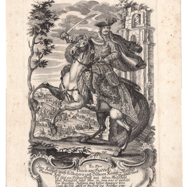 Nessenthaler, Barone Von Saddick, XVIII secolo